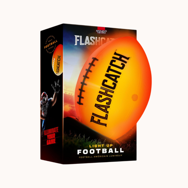 Light Up Football - Glow in the Dark Ball - NO 6