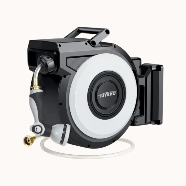 Tuyeho Retractable Garden Hose Reel 90 FT