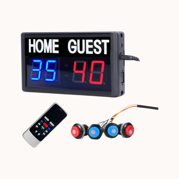 Score Keeper Portable Led Digital Electronic Scoreboard